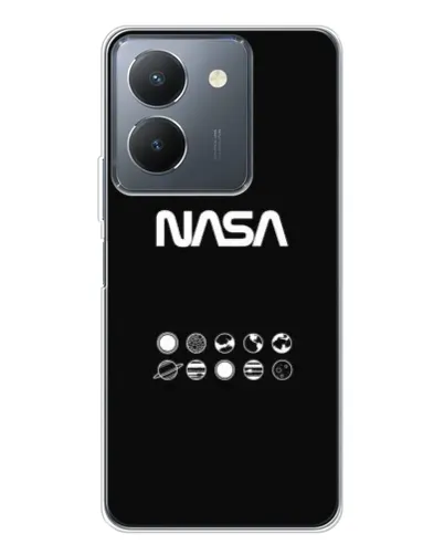 Чехол для Vivo S30 с картинкой «NASA — технический принт»