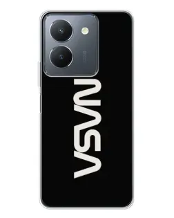 Чехол для Vivo S30 с картинкой «NASA — вертикальный логотип» Чехол для Vivo S30 с картинкой «NASA — вертикальный логотип»