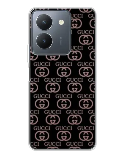 Чехол для Vivo S30 с картинкой «Классическая монограмма Gucci»