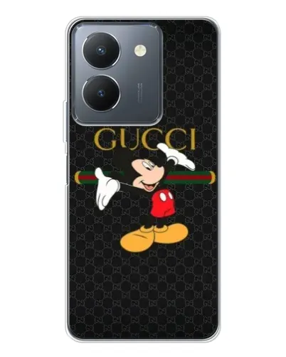 Чехол для Vivo S30 с картинкой «Микки Маус Gucci»