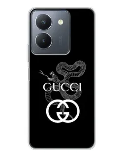 Чехол для Vivo S30 с картинкой «Gucci — серебряная змея»