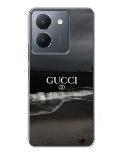 Чехол для Vivo S30 с картинкой «Gucci — морской прибой»