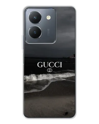 Чехол для Vivo S30 с картинкой «Gucci — морской прибой»