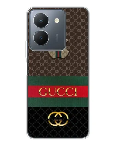 Чехол для Vivo S30 с картинкой «Gucci — брендированный десерт»