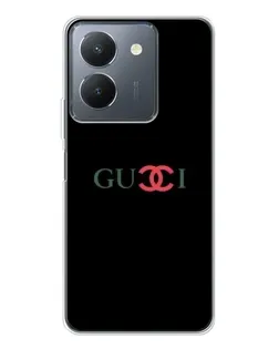 Чехол для Vivo S30 с картинкой «Gucci — красный градиент»