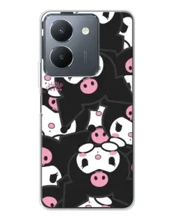 Чехол для Vivo S30 с картинкой «Паттерн голов Куроми»