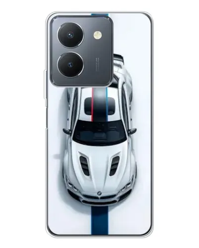 Чехол для Vivo S30 с картинкой «Вид сверху — BMW M»