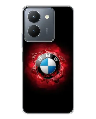 Чехол для Vivo S30 с картинкой «Логотип BMW — вспышка»