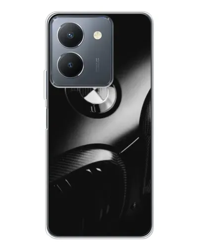 Чехол для Vivo S30 с картинкой «Эмблема BMW — макро»