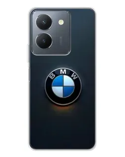 Чехол для Vivo S30 с картинкой «Логотип BMW — минимализм»