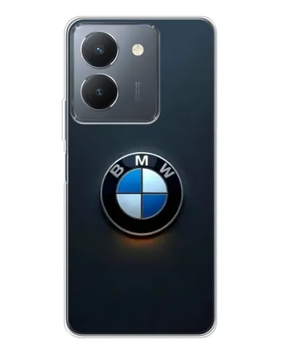 Чехол для Vivo S30 с картинкой «Логотип BMW — минимализм»