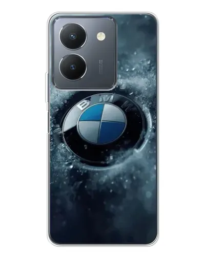 Чехол для Vivo S30 с картинкой «Логотип BMW — лед» Чехол для Vivo S30 с картинкой «Логотип BMW — лед»