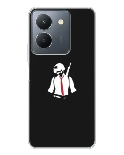 Чехол для Vivo S30 с картинкой «PUBG — силуэт воина» Чехол для Vivo S30 с картинкой «PUBG — силуэт воина»