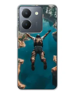 Чохол для Vivo S30 з картинкою «PUBG — вільне падіння»