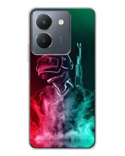 Чохол для Vivo S30 з картинкою «PUBG — вогняний воїн»