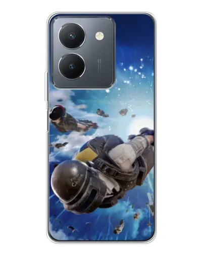 Чехол для Vivo S30 с картинкой «Десант PUBG — прыжок» Чехол для Vivo S30 с картинкой «Десант PUBG — прыжок»
