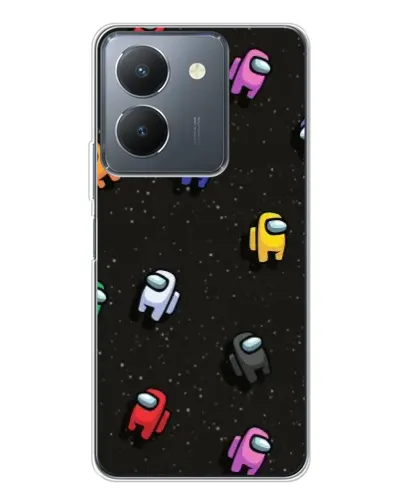Чехол для Vivo S30 с картинкой «Космический паттерн Among Us» Чехол для Vivo S30 с картинкой «Космический паттерн Among Us»