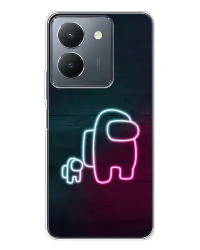 Чехол для Vivo S30 с картинкой «Among Us неон-арт» Чехол для Vivo S30 с картинкой «Among Us неон-арт»