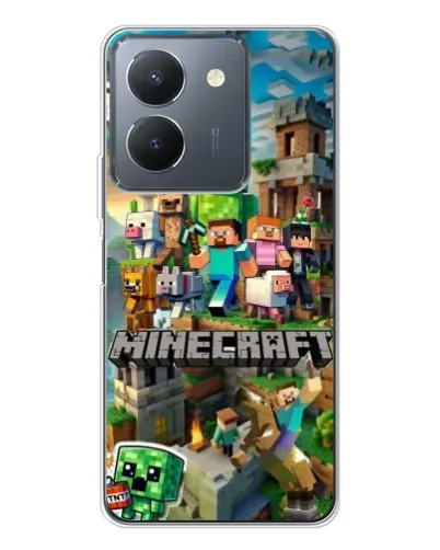 Чехол для Vivo S30 с картинкой «Замок Minecraft» Чехол для Vivo S30 с картинкой «Замок Minecraft»