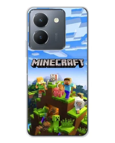Чехол для Vivo S30 с картинкой «Minecraft классический мир» Чехол для Vivo S30 с картинкой «Minecraft классический мир»
