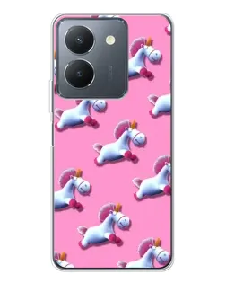 Чехол для Vivo S30 с картинкой «Единороги на розовом» Чехол для Vivo S30 с картинкой «Единороги на розовом»