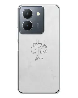 Чехол для Vivo S30 с картинкой «Иоанна 3:16 Крест» Чехол для Vivo S30 с картинкой «Иоанна 3:16 Крест»