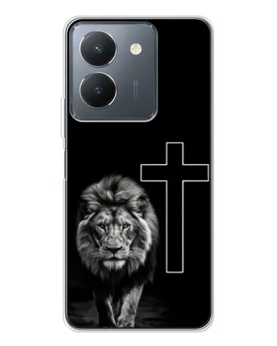 Чехол для Vivo S30 с картинкой «Лев и Крест» Чехол для Vivo S30 с картинкой «Лев и Крест»