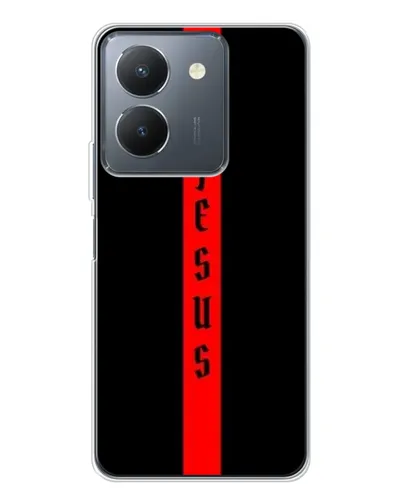 Чехол для Vivo S30 с картинкой «Красная линия веры» Чехол для Vivo S30 с картинкой «Красная линия веры»