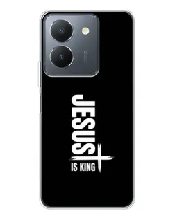 Чехол для Vivo S30 с картинкой «Вертикаль веры Jesus»