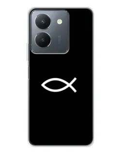 Чехол для Vivo S30 с картинкой «Символ рыбы Jesus»