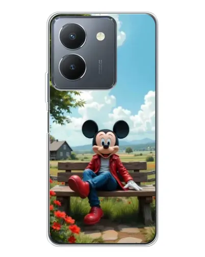 Чехол для Vivo S30 с картинкой «Микки на скамейке» Чехол для Vivo S30 с картинкой «Микки на скамейке»