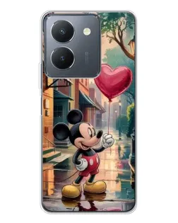 Чехол для Vivo S30 с картинкой «Микки и шарик-сердце»