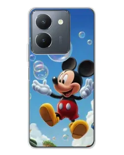 Чехол для Vivo S30 с картинкой «Mickey и мыльные пузыри»