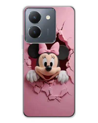 Чехол для Vivo S30 с картинкой «Минни сквозь стену» Чехол для Vivo S30 с картинкой «Минни сквозь стену»
