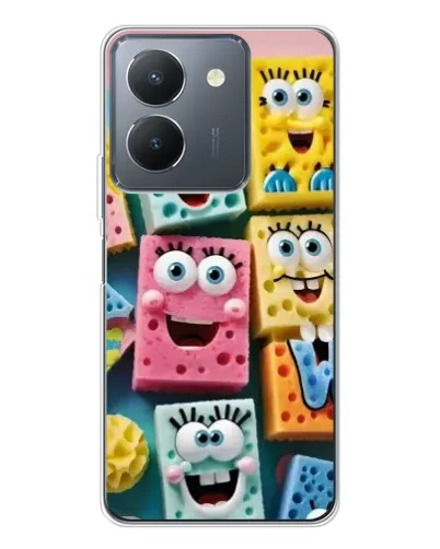 Чехол для Vivo S30 с картинкой «Цветные губки» Чехол для Vivo S30 с картинкой «Цветные губки»