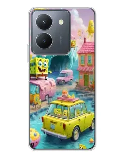 Чехол для Vivo S30 с картинкой «Монстр-трак приключения»