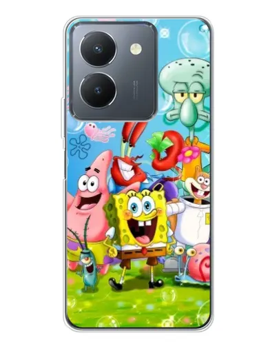 Чехол для Vivo S30 с картинкой «Губка Боб и друзья» Чехол для Vivo S30 с картинкой «Губка Боб и друзья»