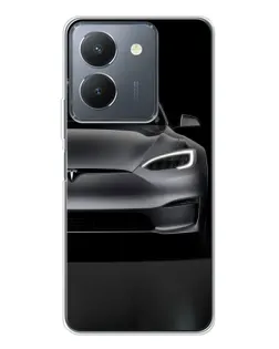 Чехол для Vivo S30 с картинкой «Tesla Model S Look»