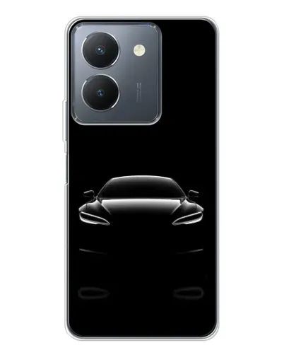 Чехол для Vivo S30 с картинкой «Силуэт Tesla Night» Чехол для Vivo S30 с картинкой «Силуэт Tesla Night»