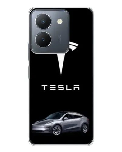 Чехол для Vivo S30 с картинкой «Tesla Model Y» Чехол для Vivo S30 с картинкой «Tesla Model Y»
