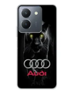 Чехол для Vivo S30 с картинкой «Пантера и Audi» Чехол для Vivo S30 с картинкой «Пантера и Audi»