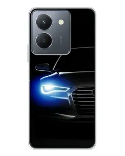 Чехол для Vivo S30 с картинкой «Неоновый взгляд Audi» Чехол для Vivo S30 с картинкой «Неоновый взгляд Audi»