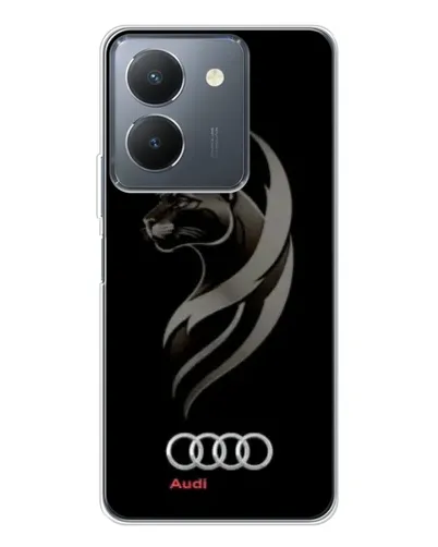 Чехол для Vivo S30 с картинкой «Графика — пантера и Audi» Чехол для Vivo S30 с картинкой «Графика — пантера и Audi»