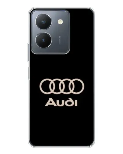 Чехол для Vivo S30 с картинкой «Audi — золотой логотип» Чехол для Vivo S30 с картинкой «Audi — золотой логотип»