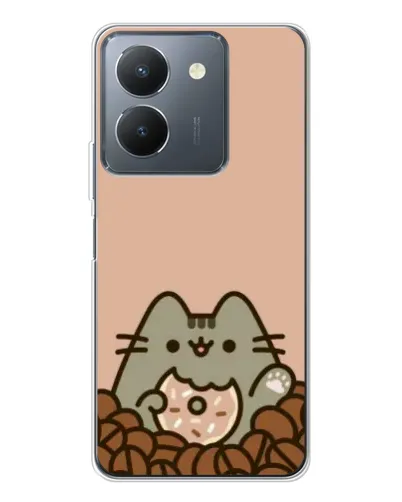 Чехол для Vivo S30 с картинкой «Кофейный Пушин»