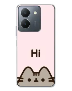 Чохол для Vivo S30 з картинкою «Пушин каже Hi» Чохол для Vivo S30 з картинкою «Пушин каже Hi»
