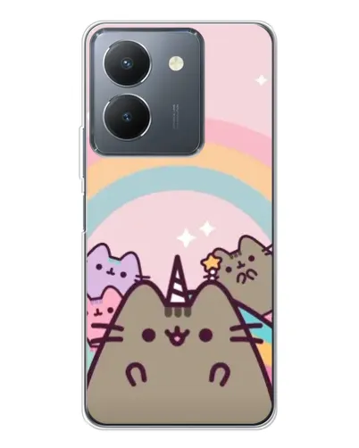 Чехол для Vivo S30 с картинкой «Единорог Pusheen»