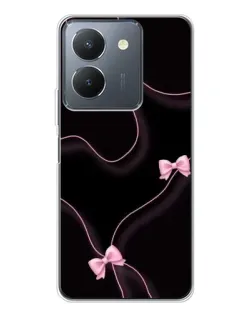 Чехол для Vivo S30 с картинкой «Розовые ленты»