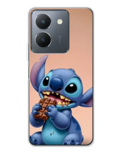 Чехол для Vivo S30 с картинкой «Стич ест шоколад»