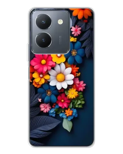Чехол для Vivo S30 с картинкой «Цветочная феерия» Чехол для Vivo S30 с картинкой «Цветочная феерия»